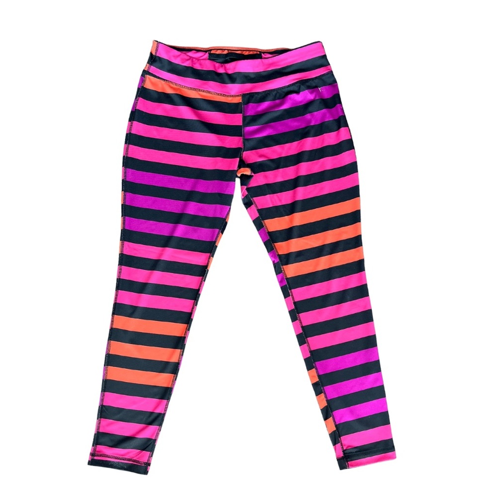 DANSKIN DRI MORE || WORKOUT PANTS ||ORANGE, FUCHSIA, PINK, BLACK || SIZE 12